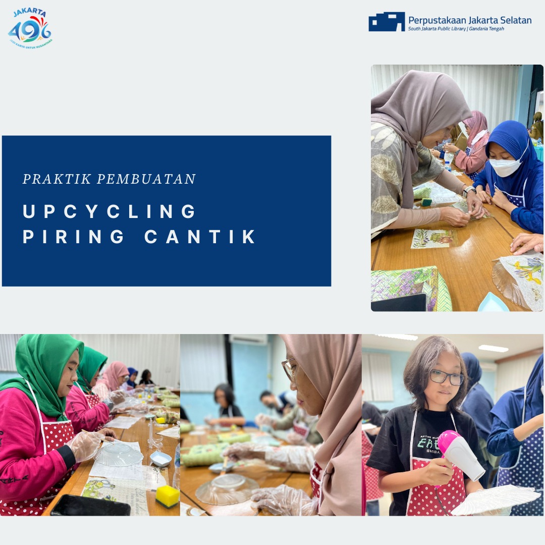 Workshop Upcycling Piring Cantik